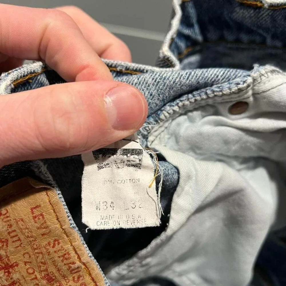 Vintage 1990s Levi's 505 jeans Size 34x32